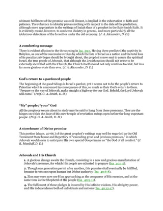 Isaiah 40 commentary | PDF