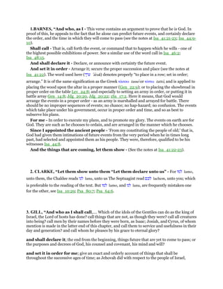 Isaiah 44 commentary | PDF
