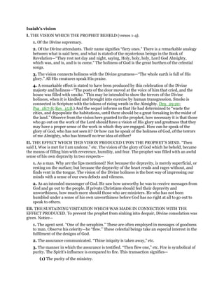 Isaiah 6 Explained Isaiah 6 commentary | PDF