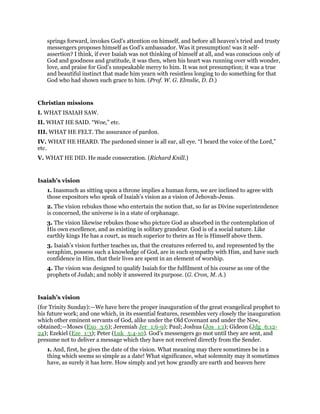 Isaiah 6 Explained Isaiah 6 commentary | PDF