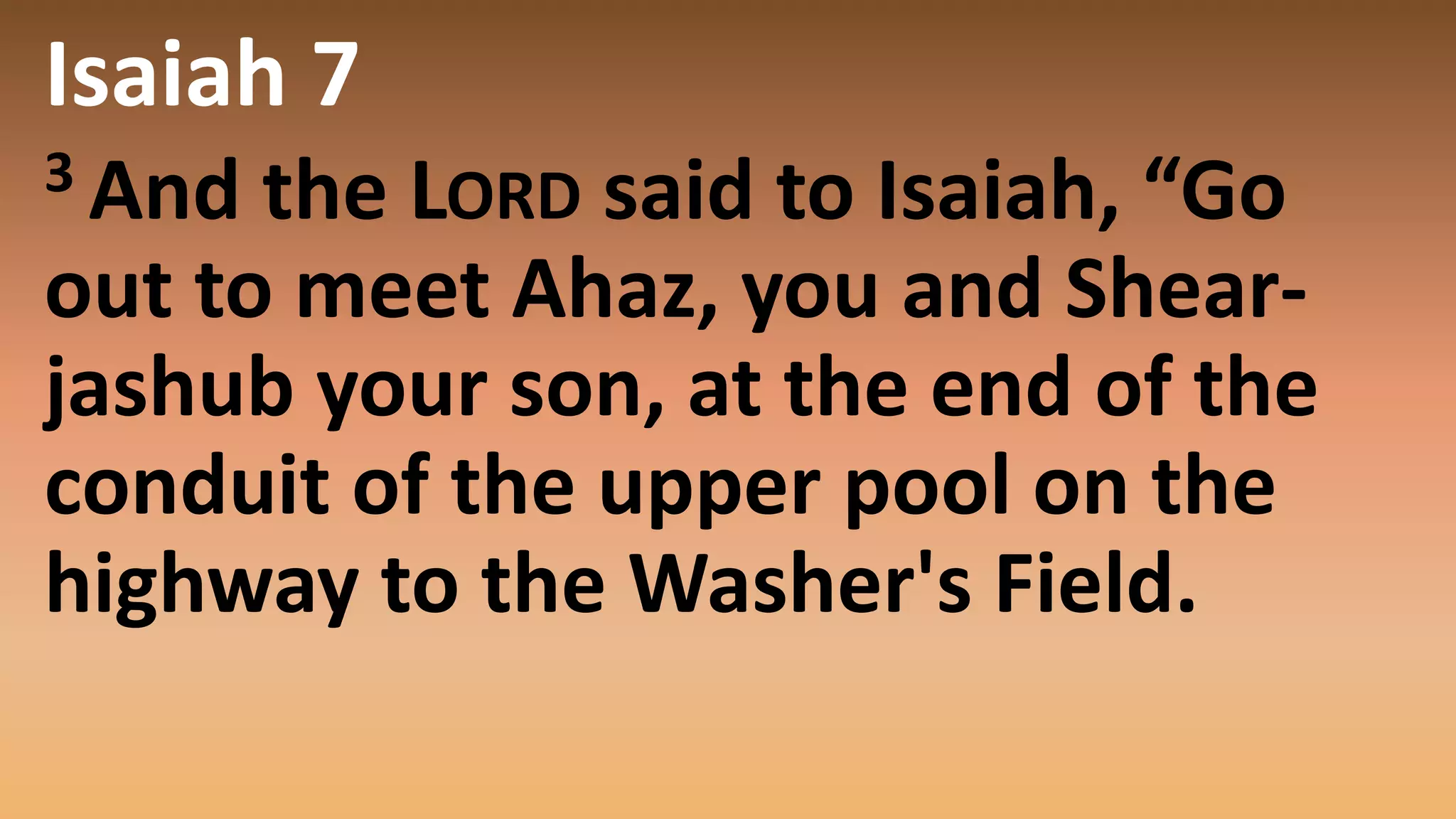 Christmas Through the Eyes of Isaiah_Ahaz' Son_Isaiah 7 | PPTX