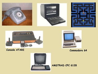 Console ATARI Commodore 64 AMSTRAD CPC 6128 
