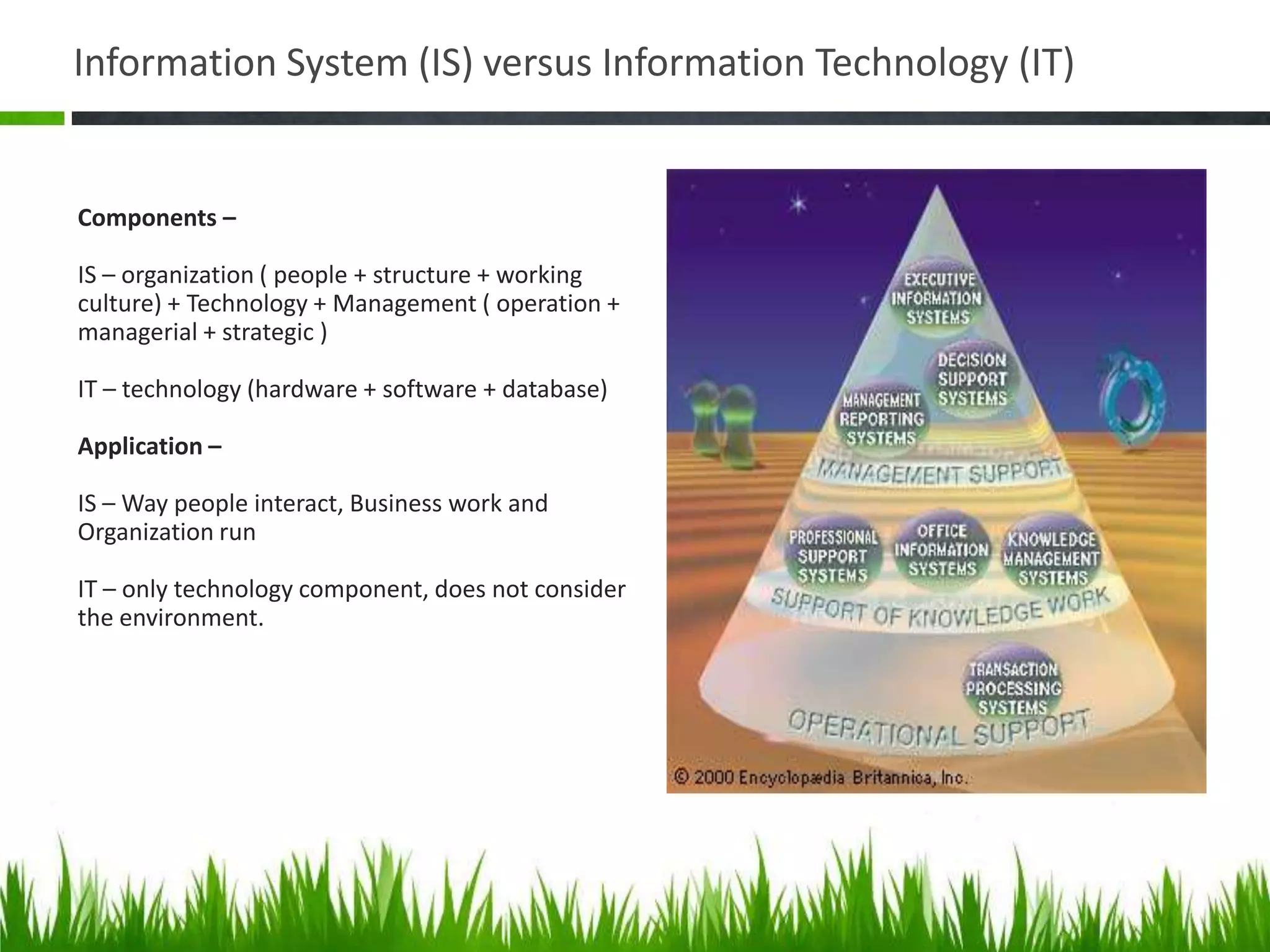 With a clearly defined boundary