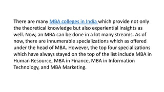 Is An MBA Worth It? The Future of the MBA | PPTX