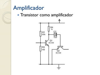 Amplificador


Transistor como amplificador

 