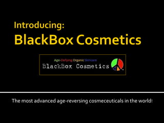 The most advanced age-reversing cosmeceuticals in the world!
 
