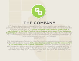 Infinity Supreme Alliance Presentation