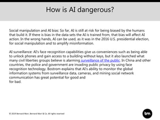Is Artificial Intelligence (AI) A Threat To Humans? | PPTX