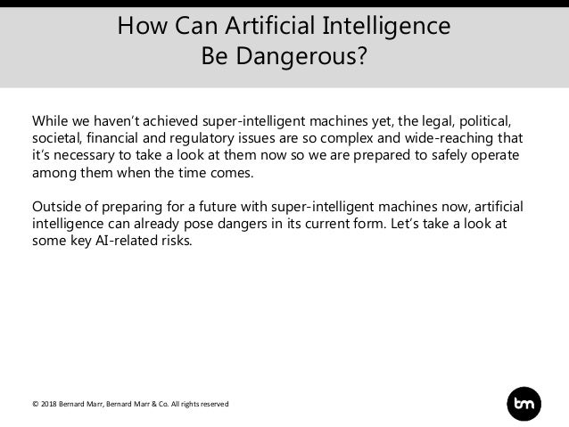 is artificial intelligence dangerous argumentative essay