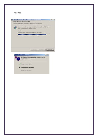 Paso# 15