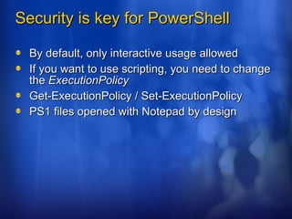 NIIT ISAS Q5 Report - Windows PowerShell | PPT
