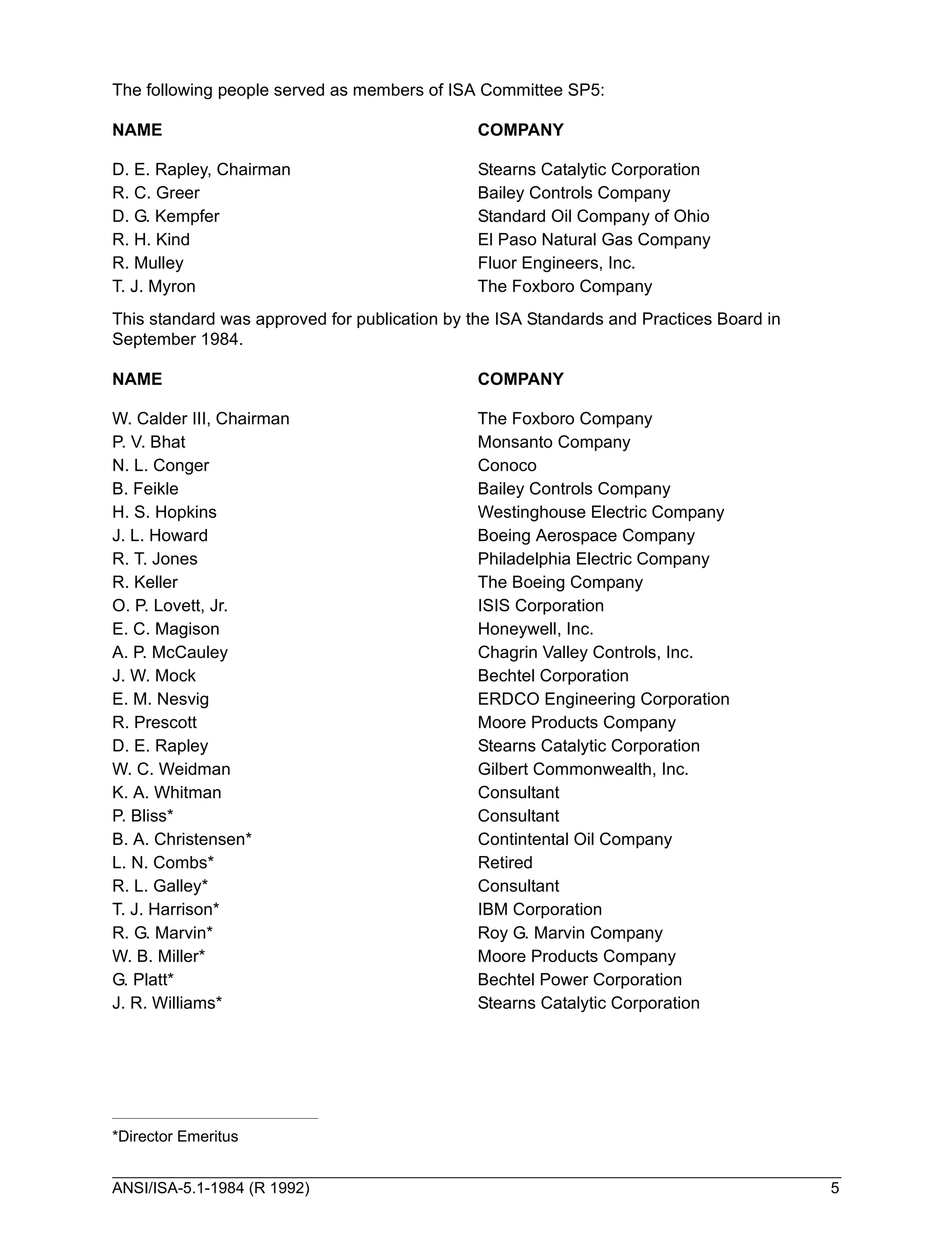 Isa Standard Names Norma ISA 5.1 | PDF