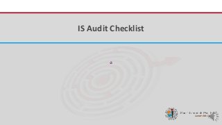 iFour ConsultancyIS Audit Checklist
 