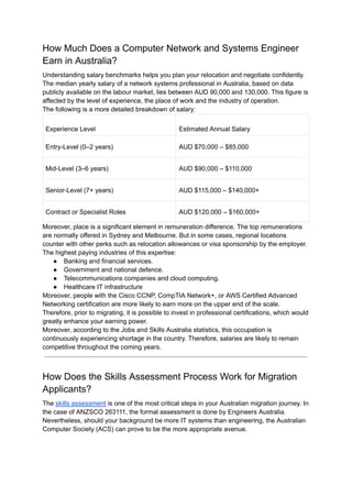 Comprehensive Guide to Computer Network and Systems Engineering Careers ...