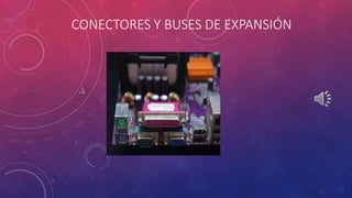 CONECTORES Y BUSES DE EXPANSIÓN
 