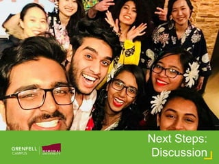 Next Steps:
Discussion
 