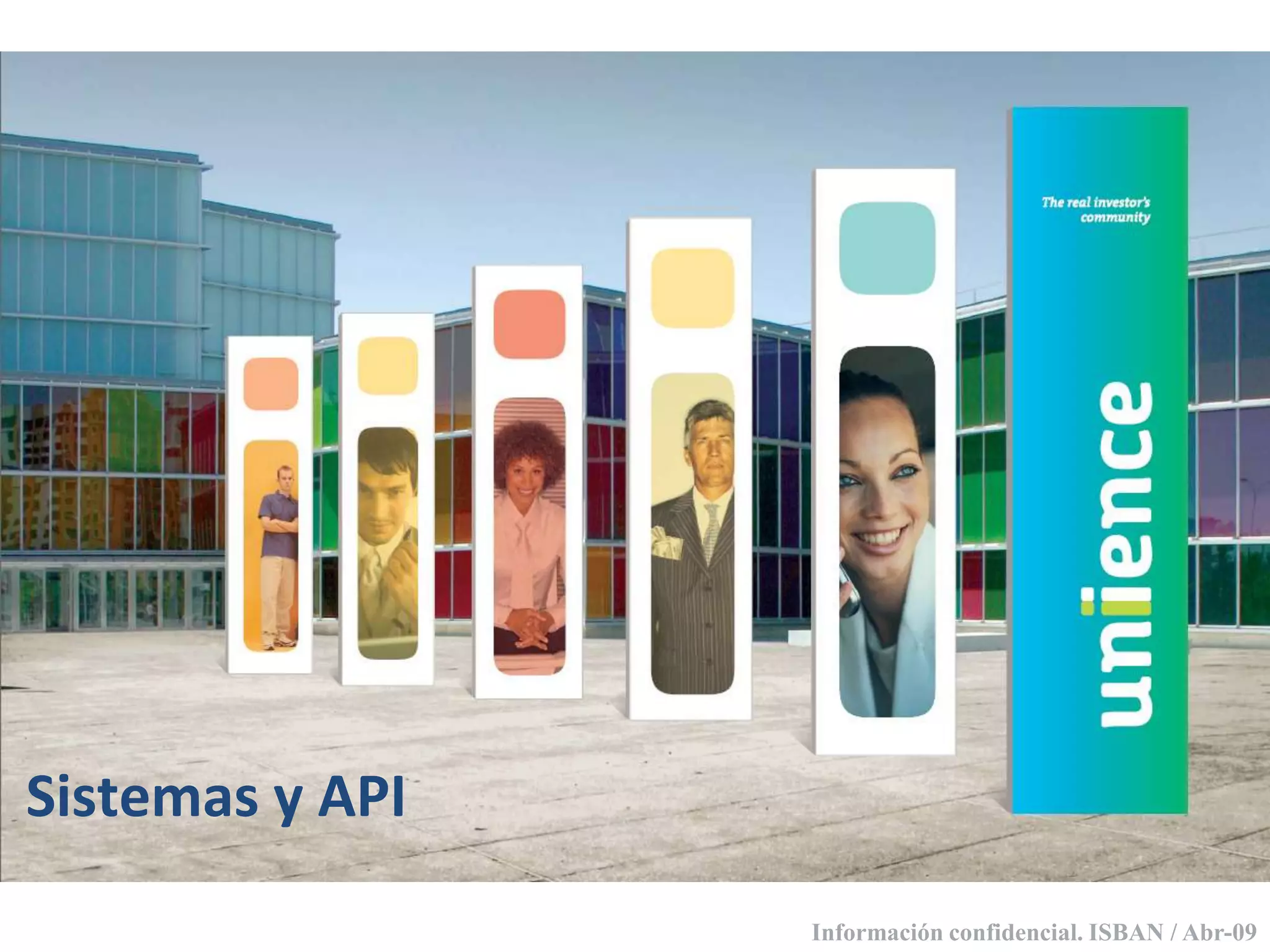 Unience para Isban 23/04/2009