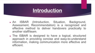 Effective ISBAR Communication and Strategies for Breaking Bad News in ...