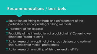 Is Barotse fish safe? Rapid assessment of safety of informal fish value chains in Western Province, Zambia