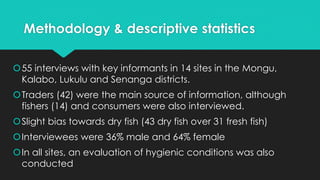 Is Barotse fish safe? Rapid assessment of safety of informal fish value chains in Western Province, Zambia