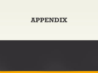 APPENDIX
 