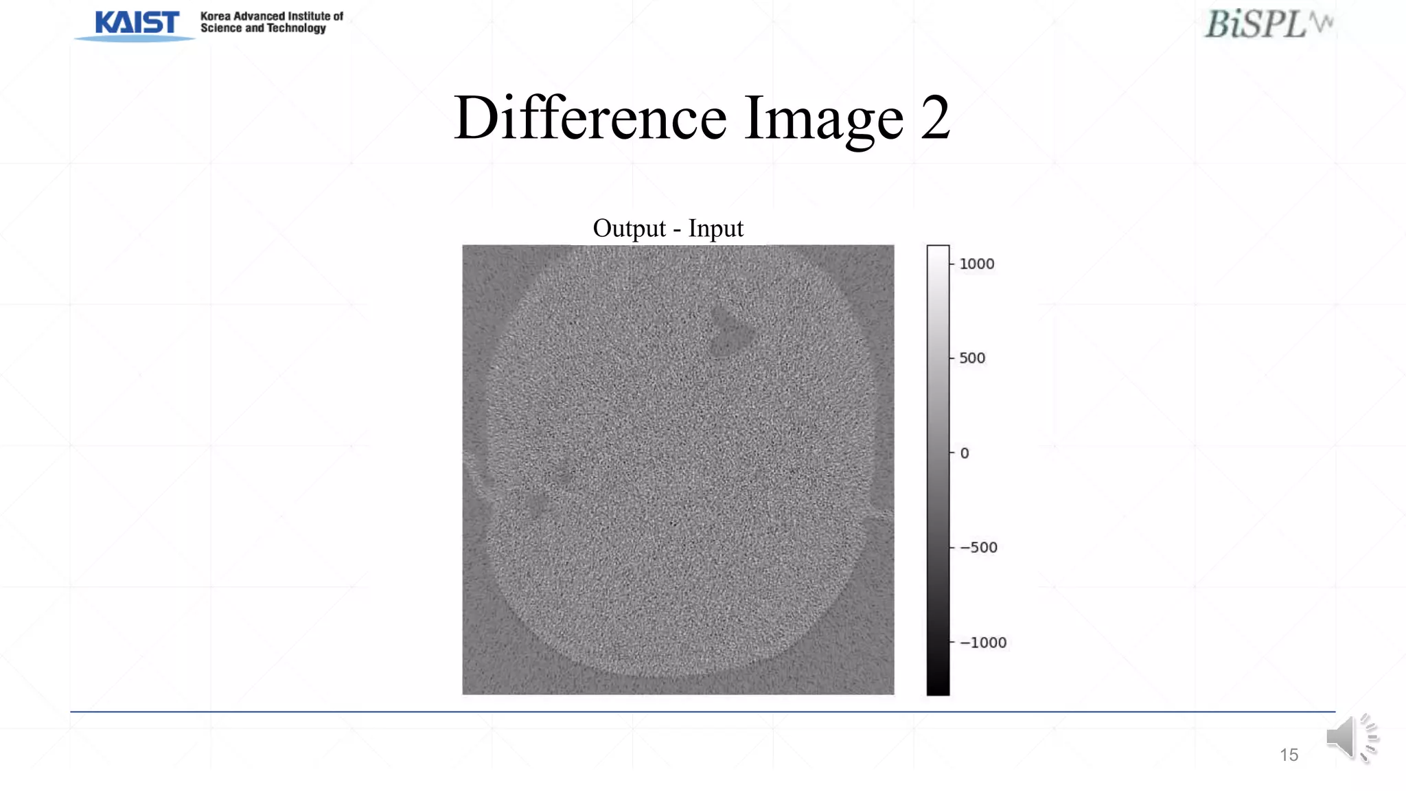 Difference Image 2
15
Output - Input
 