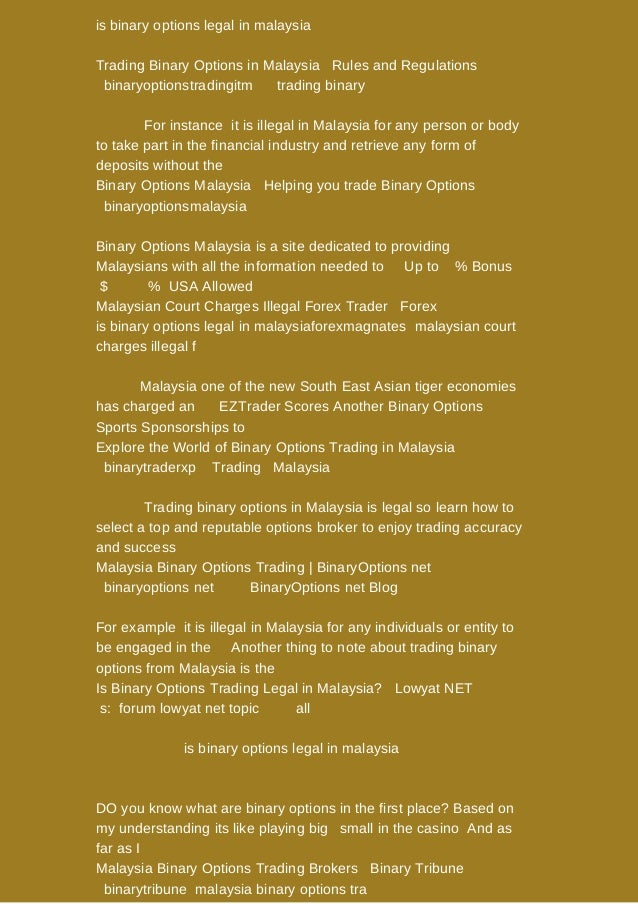 ⭐ Are binary options legal singapore ⭐ ✔️ Top Trader is binary option legal in singapore