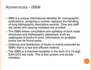 International Standard Book Number | PPTX