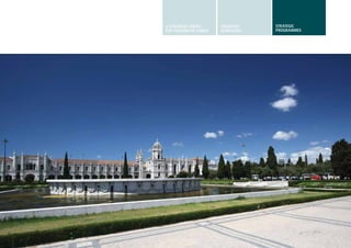 31
A STRATEGIC VISION
FOR TURISMO DE LISBOA
STRATEGIC
GUIDELINES
STRATEGIC
programmes
 