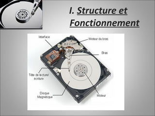 I. Structure et
Fonctionnement
 