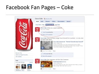 Facebook Fan Pages – Coke 