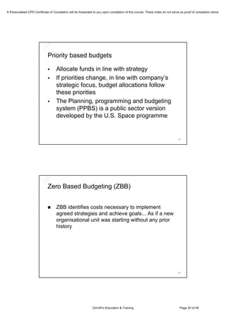 Is Budgeting Necessary? A Discussion on the Current Perpsectives on Budgeting