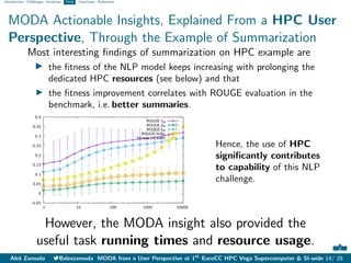 Monitoring and Operational Data Analytics from a User Perspective at ...