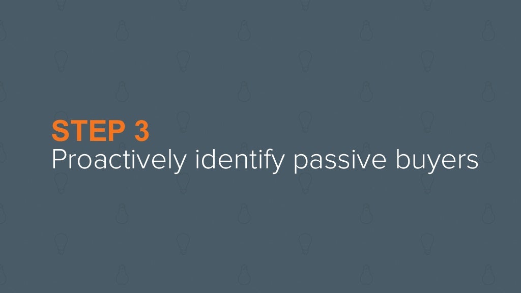 How to Identify Active Buyers Over Passive Buyers