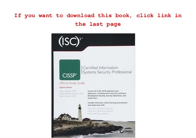 Isc 2 Cissp Certified Information Systems Security Professional Offi