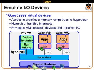 isca10 virtual cloud infrastructure without virtualization | PPTX