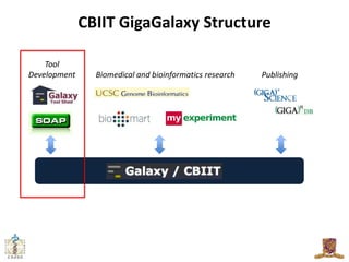CBIIT GigaGalaxy Structure

    Tool
Development     Biomedical and bioinformatics research   Publishing
 