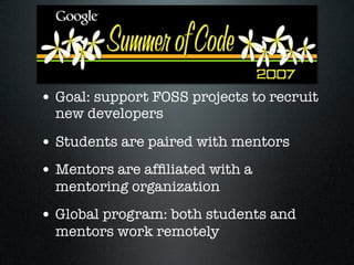 Lapp, ISCB Software Sharing Symposium