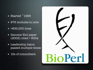 Lapp, ISCB Software Sharing Symposium