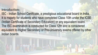 ISC & CISCE Board Updates for the Year 2026.pptx