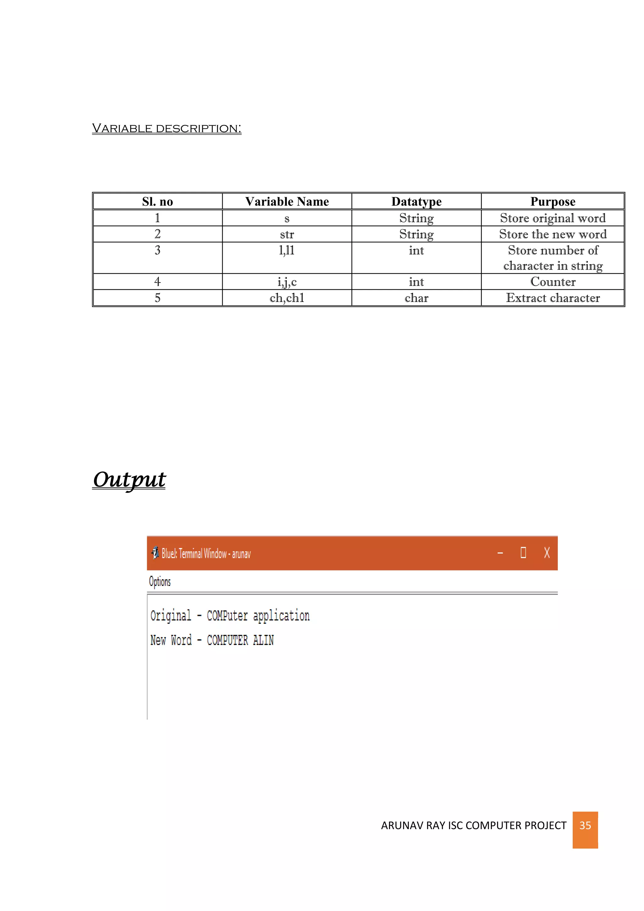 Isc computer project final upload last | PDF
