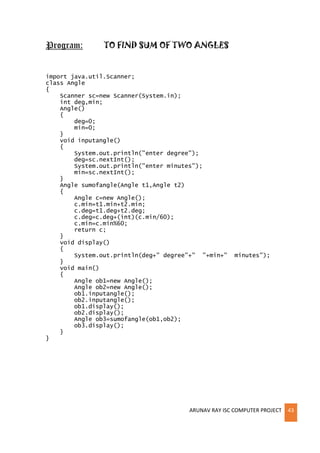 Isc computer project final upload last | PDF
