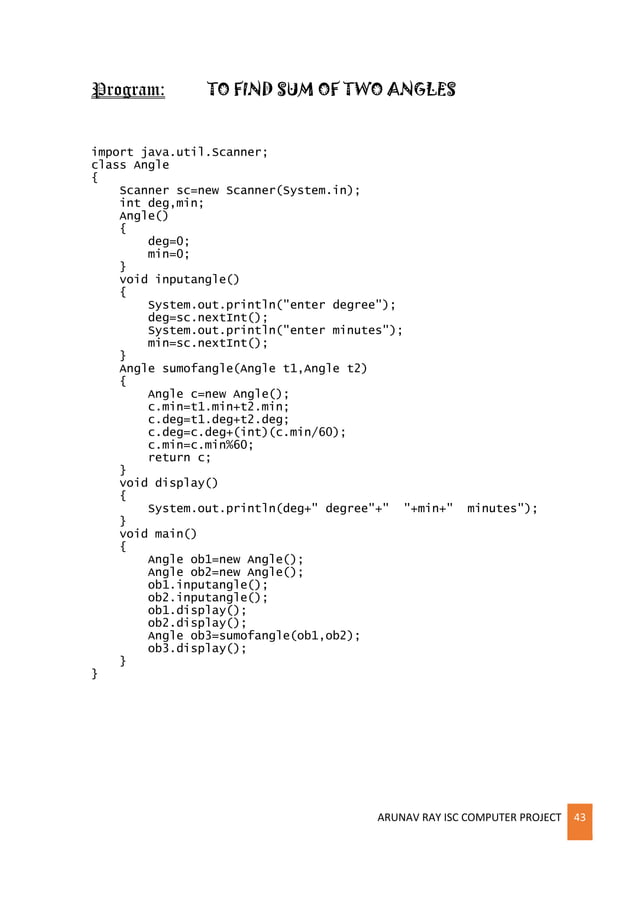 Isc computer project final upload last | PDF