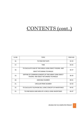 Isc computer project final upload last | PDF