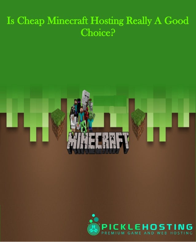 Is Cheap Minecraft Hosting Really A Good Choice Images, Photos, Reviews