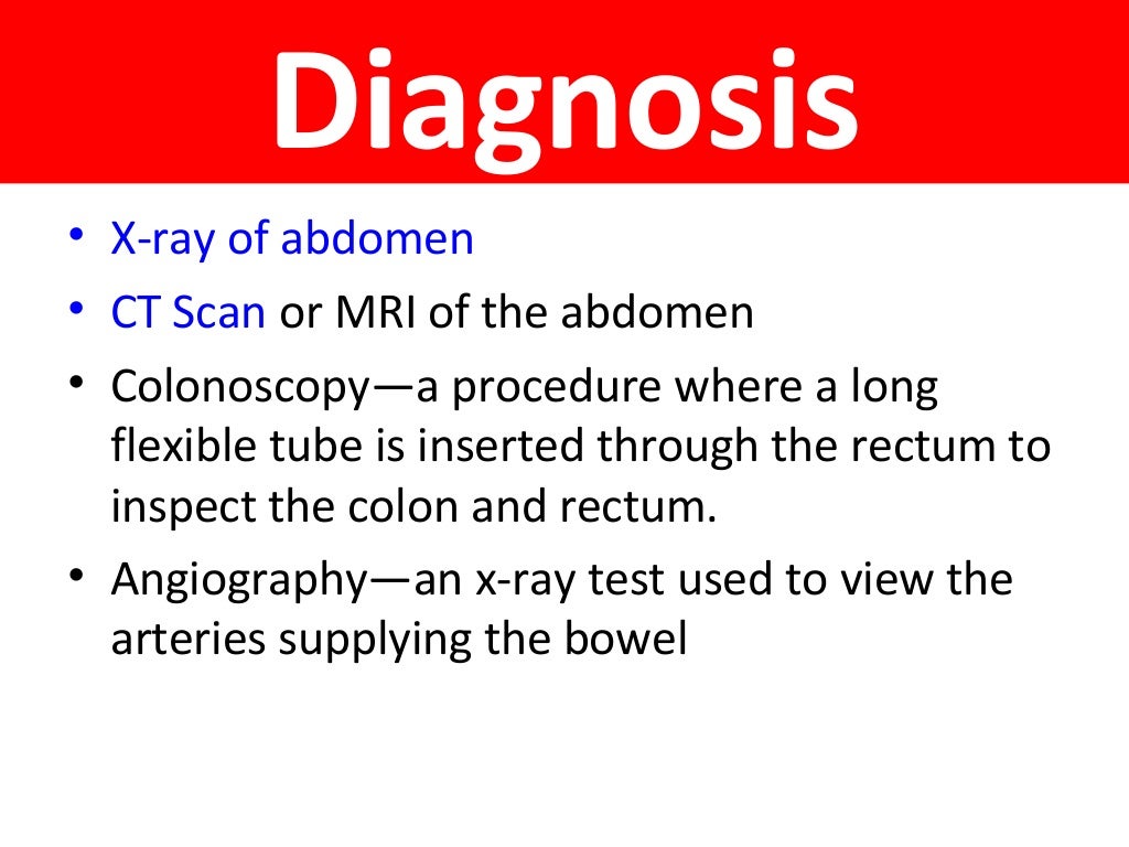 Ischemic bowel disease