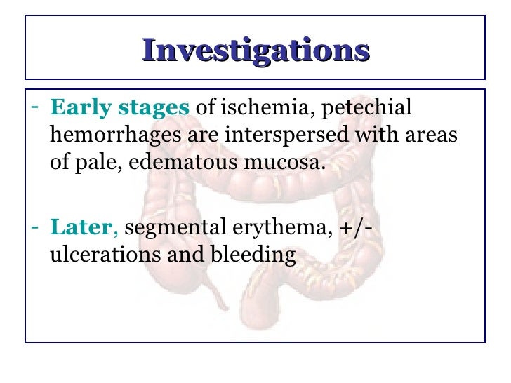 Ischemic Colitis