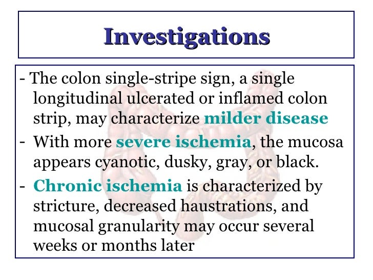 Ischemic Colitis