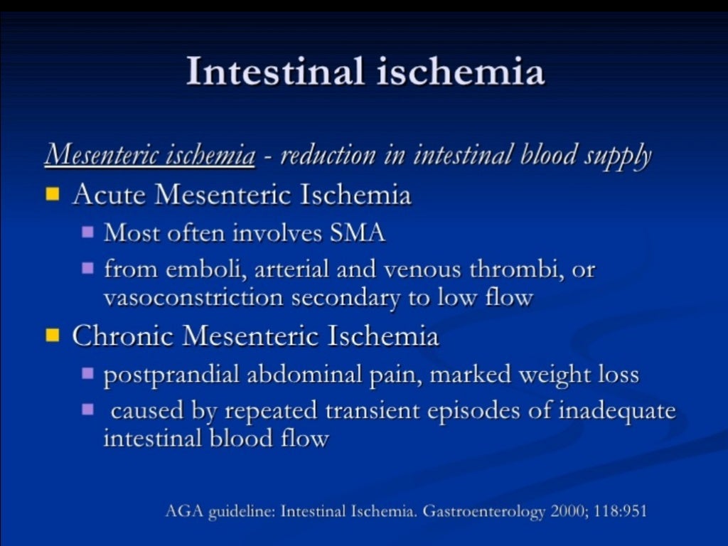 Ischemic colitis