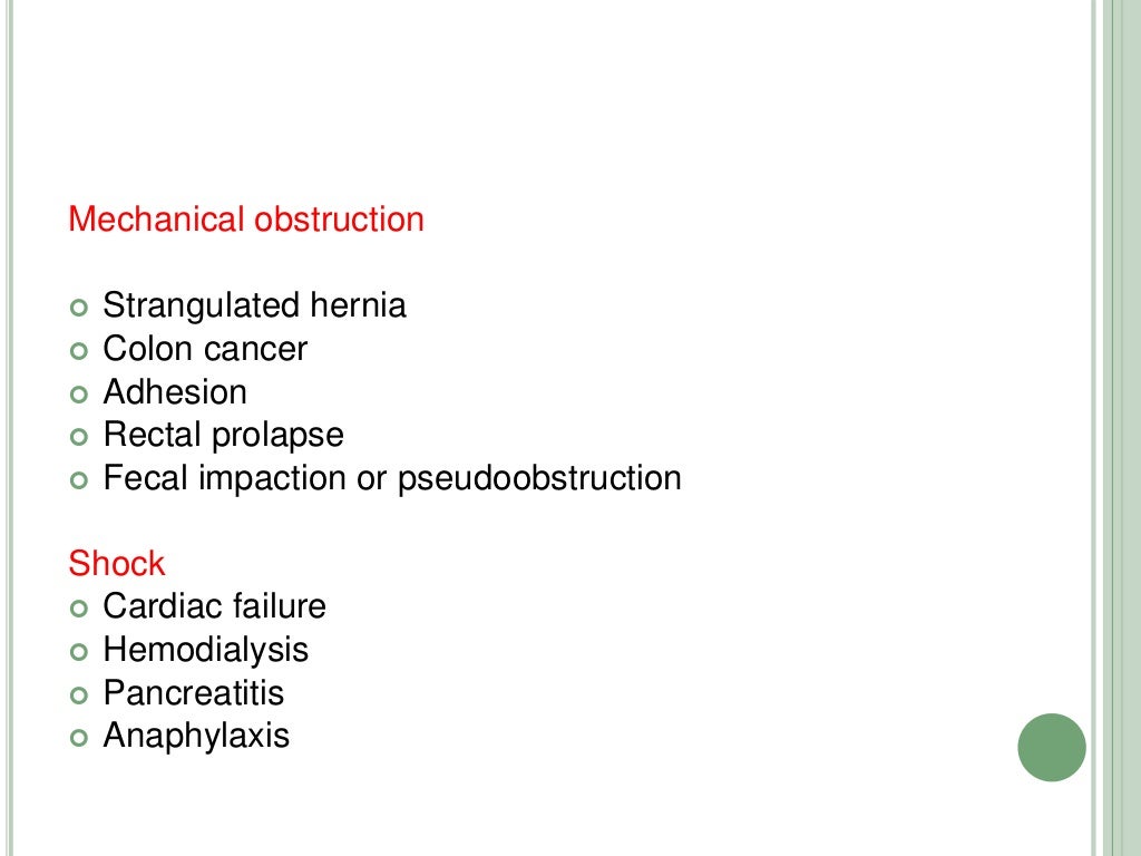 Ischemic Colitis